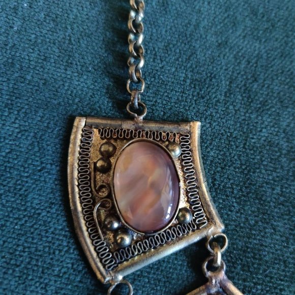 Hand-Made Tibetan Necklace - Picture 3 of 5